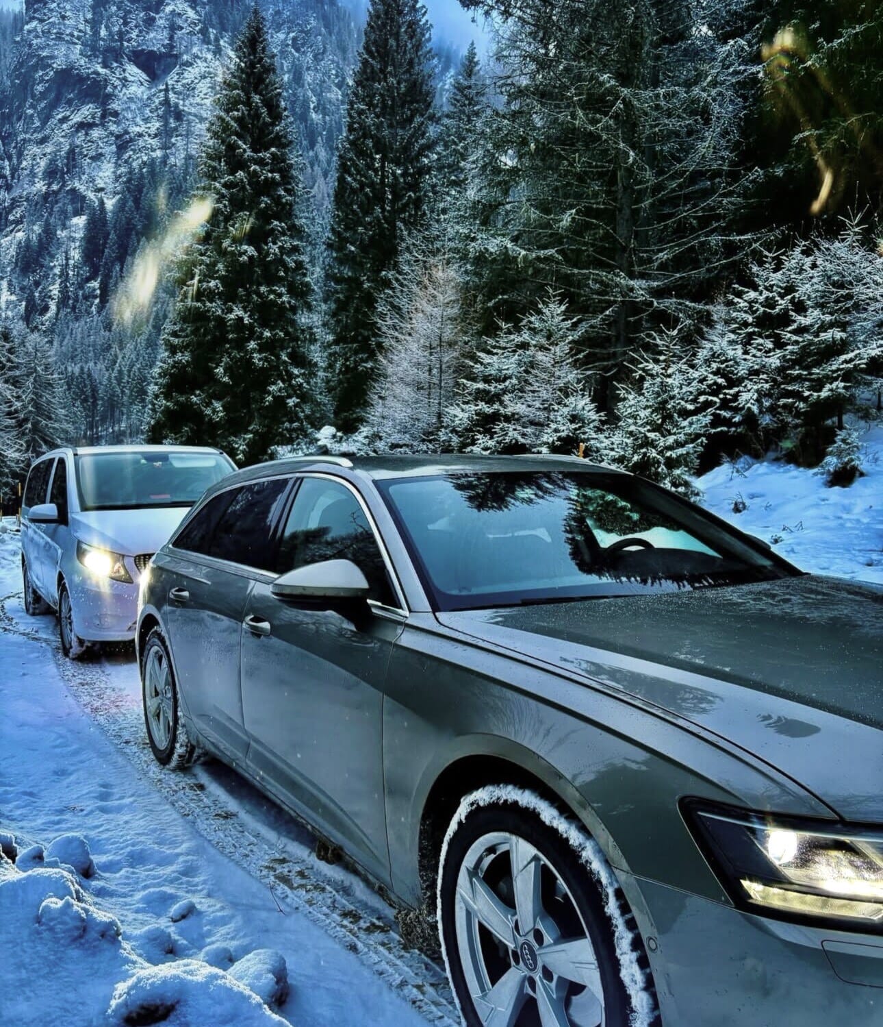 Executive car interior
